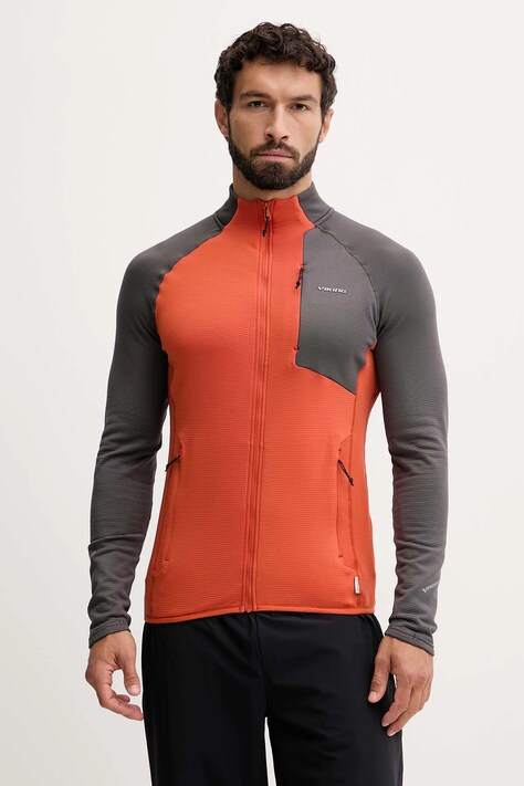 Viking bluza Birger męska kolor pomarańczowy wzorzysta 740/27/9285