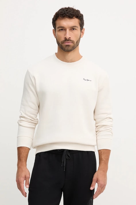 Pepe Jeans felső bézs, sima, PM5800013