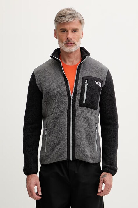 The North Face bluza termoaktywna męska Yumiori szara NF0A883RWVO1