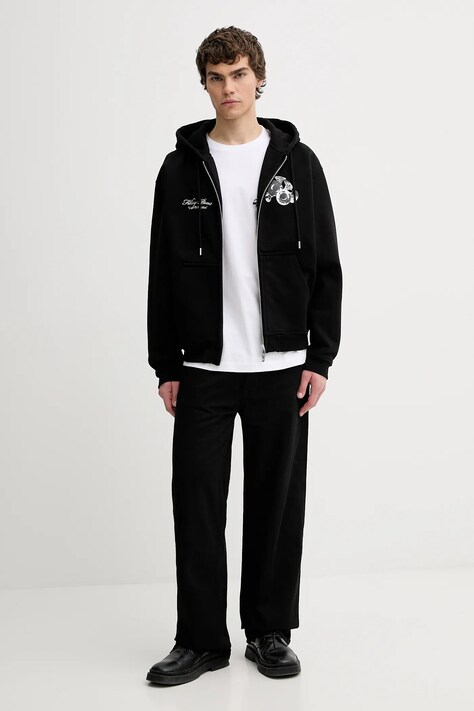 Бавовняна кофта Filling Pieces Zip Hoodie Bouquet — фото 2
