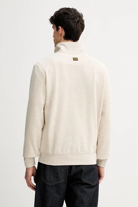 G-Star bluza męska kolor beżowy gładka D26305.D566