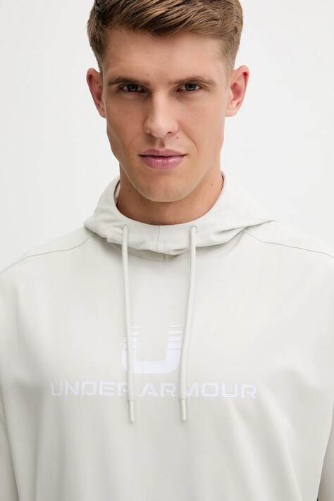 Кофта Under Armour Unstoppable — AW25-BLM10G, сірий — фото 4