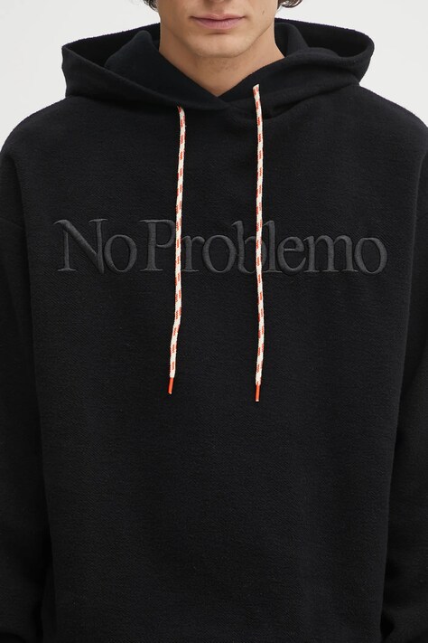 Бавовняна кофта No Problemo Reverse Fleece Hoodie — фото 4