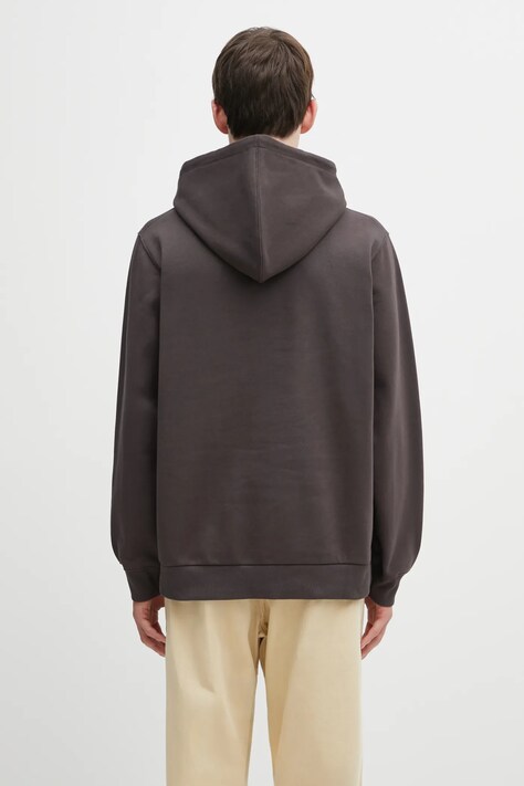 Кофта Gramicci One Point Hooded — AW25-BLM16R, коричневий — фото 3