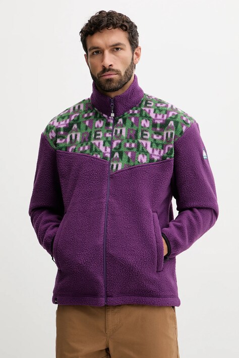 Salewa hanorac în aer liber Eagle Anniversary culoarea violet, cu imprimeu, 00.0000029196