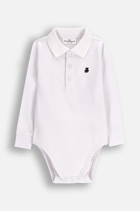 Coccodrillo body bawełniane niemowlęce ELEGANT BABY BOY