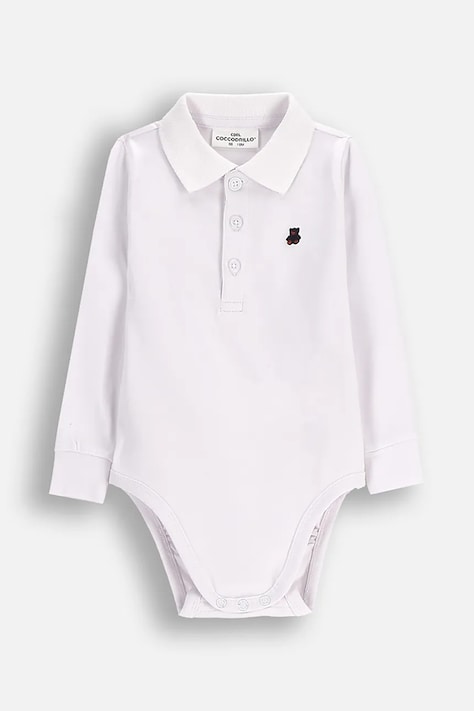 Coccodrillo body bawełniane niemowlęce ELEGANT BABY BOY