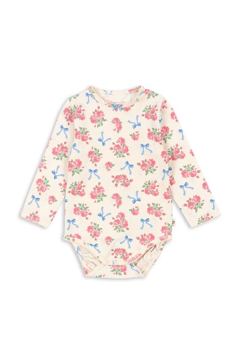 Konges Sløjd body niemowlęce BASIC LS BODY GOTS KS103702