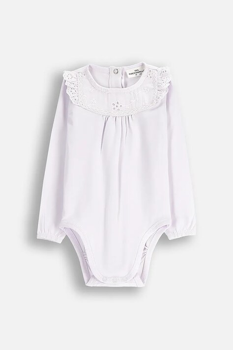 Body pre bábätká Coccodrillo HAPPY PUPPY GIRL NEWBORN