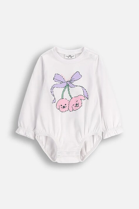 Coccodrillo body niemowlęce z bawełną HAPPY PUPPY GIRL NEWBORN