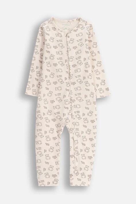 Coccodrillo pajacyk niemowlęcy bawełniany PYJAMAS