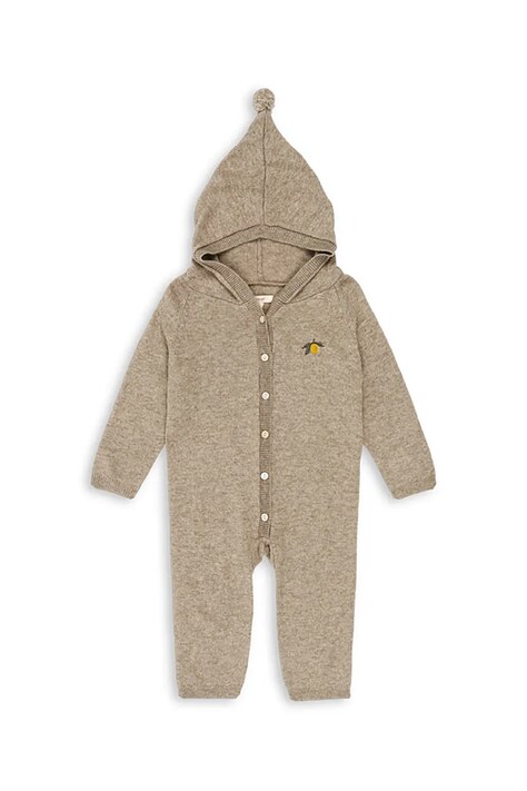 Konges Sløjd pajacyk niemowlęcy MATTOU KNIT ONESIE KS103904