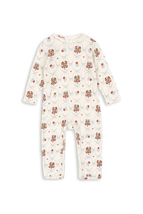 Βρεφική βαμβακερή ρόμπα Konges Sløjd MINNIE ONESIE GOTS KS103921