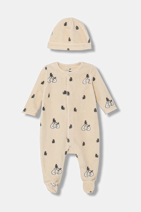 United Colors of Benetton śpioszki niemowlęce 2-pack 3WQSAK01G