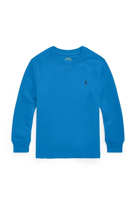Дитячий бавовняний лонгслів Polo Ralph Lauren однотонна 322843804007