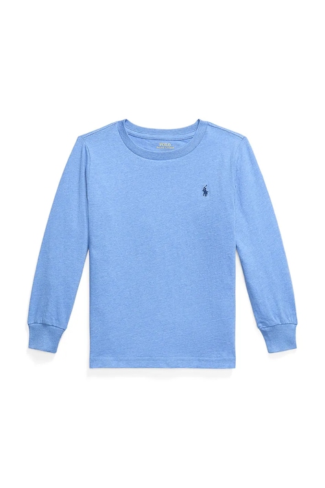 Polo Ralph Lauren longsleeve din bumbac pentru copii uni, 322854677096