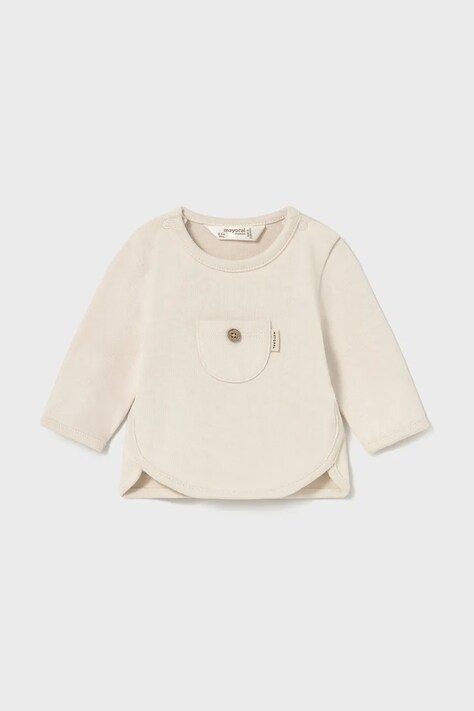 Mayoral Newborn longsleeve kolor beżowy 2057