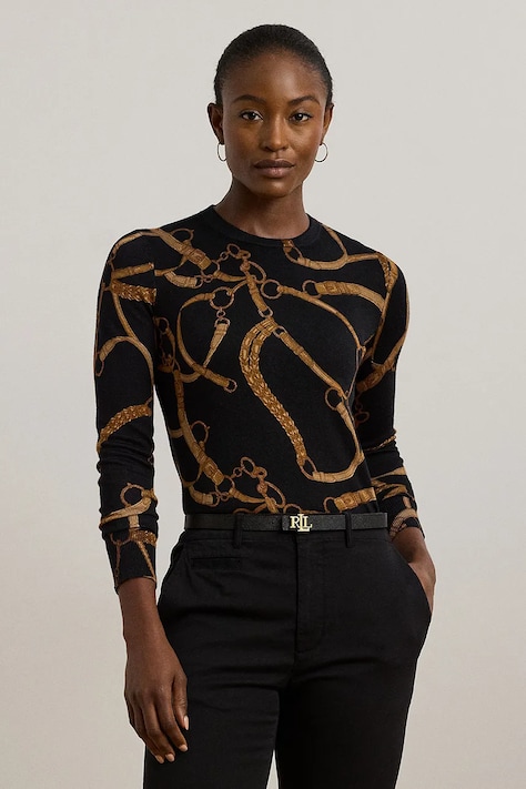 Svetr Lauren Ralph Lauren dámský, černá barva, 200971373