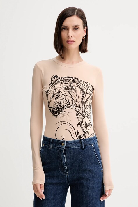 Guess body PENELOPE culoarea bej, W5YP06 KCZC2