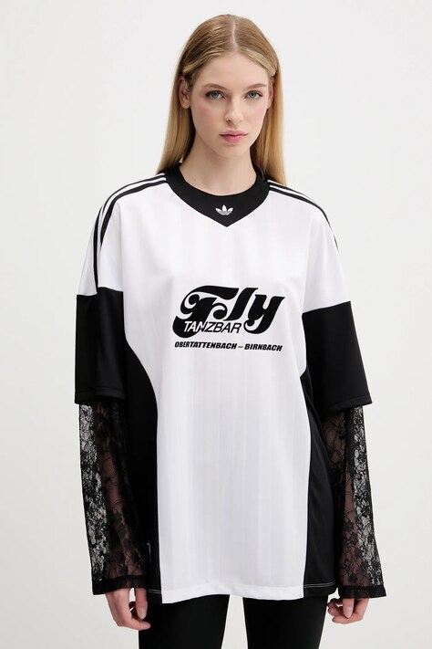 adidas Originals hosszú ujjú Jersey fehér, KD2297