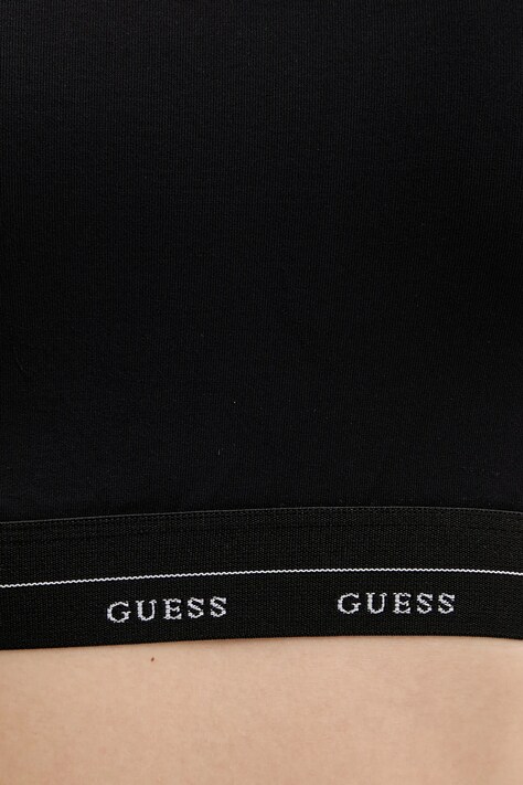 Лонгслів Guess MATILDE — AW25-BUD028, чорний — фото 5