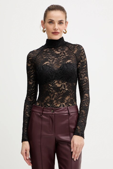 Guess body SIENNA damska kolor czarny gładka O5BM08 K1820