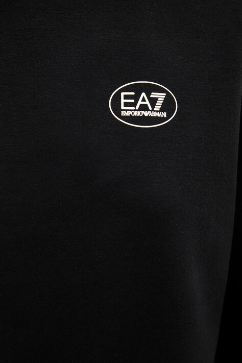 Лонгслів EA7 Emporio Armani — AW25-BUD02B, чорний — фото 5