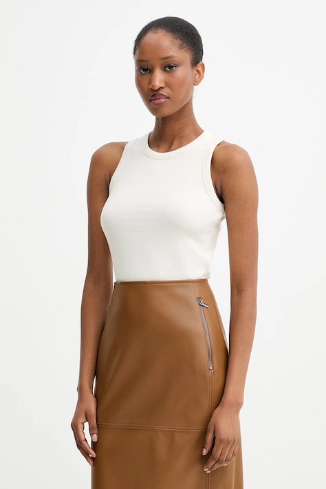 Топ Weekend Max Mara MATASSA колір бежевий 2525946051600