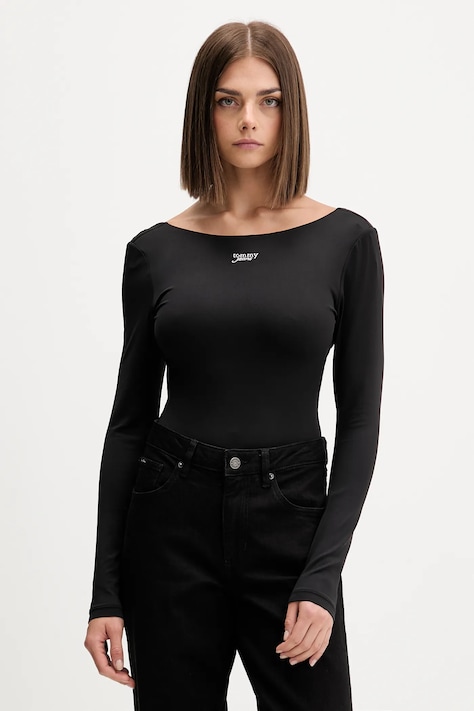Боди Tommy Jeans цвет чёрный DW0DW21574