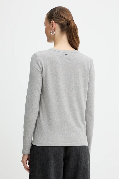 Μακρυμάνικο Weekend Max Mara RENOIR χρώμα: γκρι, 2525946032600