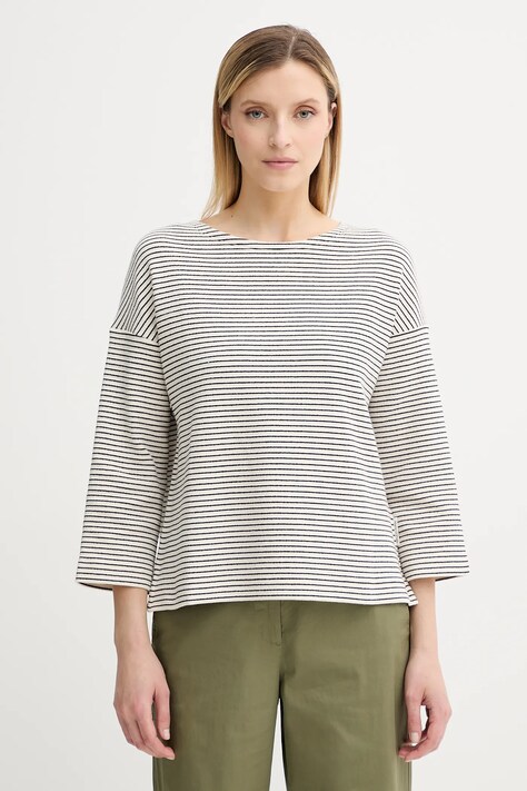 Marc O'Polo longsleeve kolor beżowy 506300352085