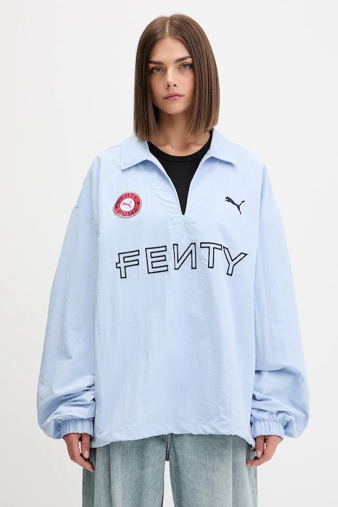 Puma longsleeve PUMA x FENTY kolor niebieski 635734