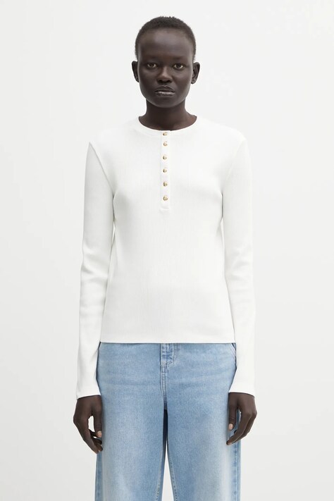 Anine Bing longsleeve alessia kolor biały A.08.10314