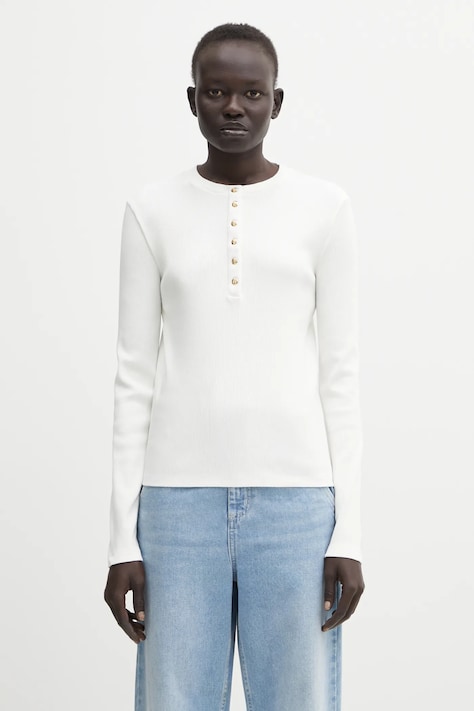 Anine Bing longsleeve alessia kolor biały A.08.10314