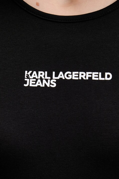 Боді Karl Lagerfeld Jeans — AW25-BUD08B, чорний — фото 5