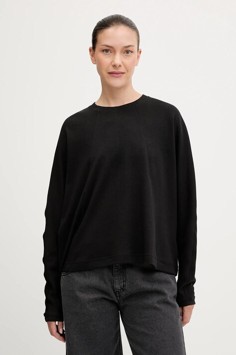 G-Star longsleeve bawełniany kolor czarny D27742.D976