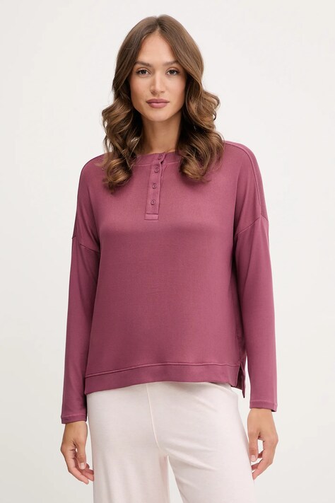 women'secret longsleeve kolor bordowy 3272289
