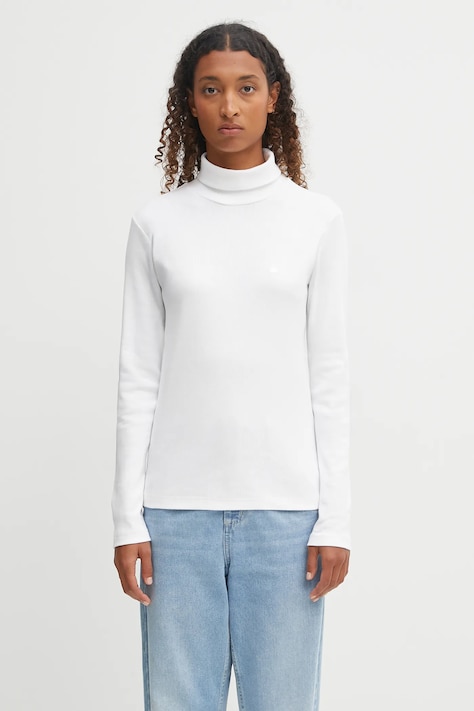 Carhartt WIP camicia a maniche lunghe W'''''''' L/S Philipa Mockneck T-Shirt colore bianco I035470.02XX