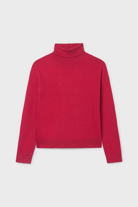 Mayoral sweter kolor czerwony z golfem 345