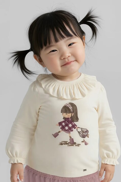 Παιδικό μακρυμάνικο Mayoral χρώμα: ροζ, 2076