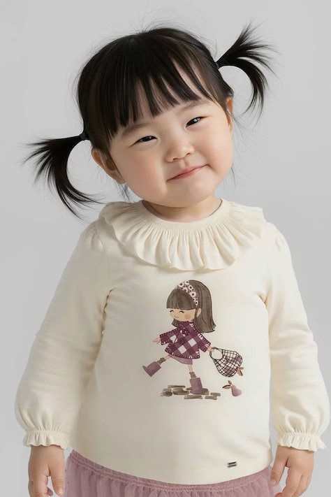 Παιδικό μακρυμάνικο Mayoral χρώμα: ροζ, 2076