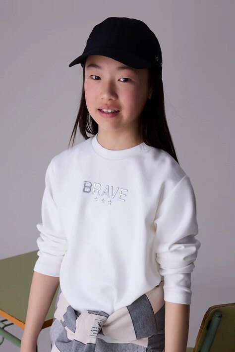 Mayoral bluza kolor biały 7423
