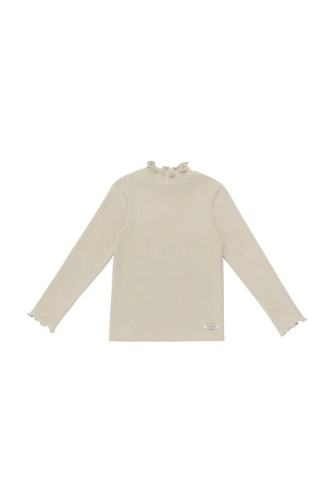 Παιδικό μακρυμάνικο Donsje Wonsy Shirt χρώμα: μπεζ, 4089800