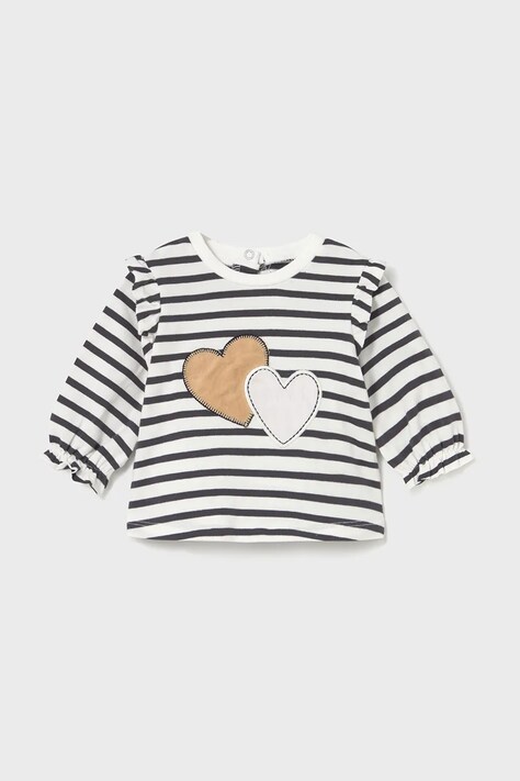 Mayoral Newborn longsleeve kolor beżowy 2055