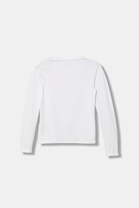 Guess longsleeve dziecięcy kolor biały J5BI16 J1314