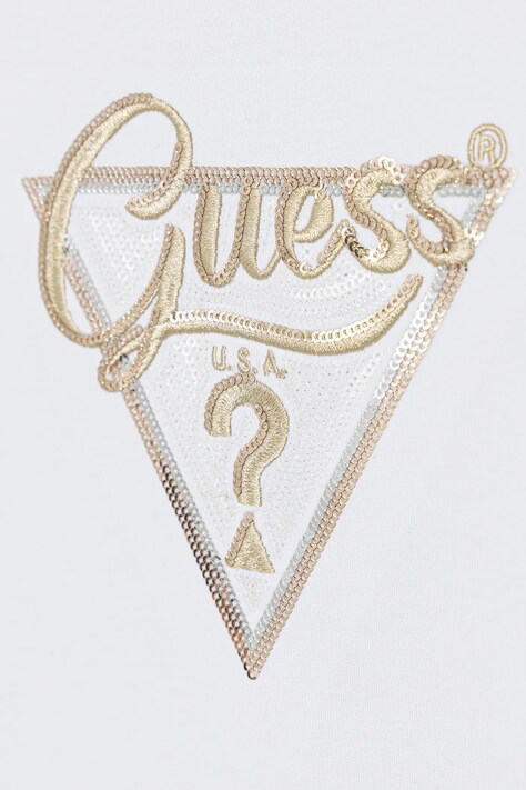 Guess longsleeve dziecięcy kolor biały K5BI06 J1314