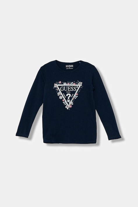 Guess tricou copii culoarea bleumarin, K5BI08 J1314