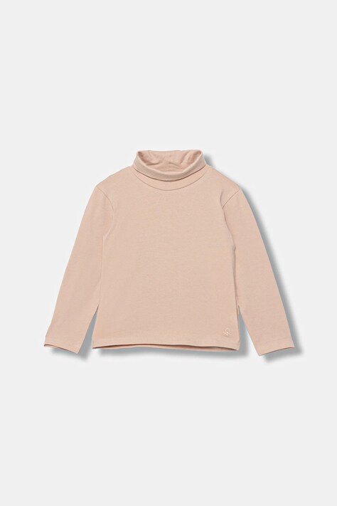 Παιδικό μακρυμάνικο United Colors of Benetton χρώμα: ροζ, 3P4ZG200D