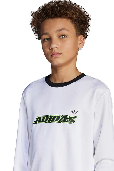 Дитячий лонгслів adidas Originals — фото 10