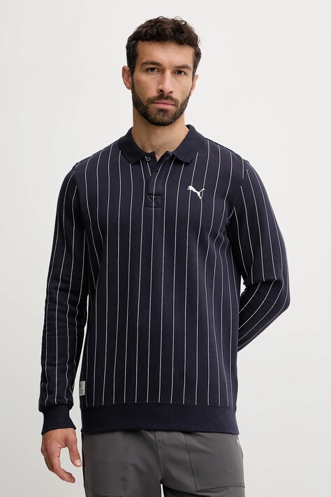 Puma felső sötétkék, mintás, 688216